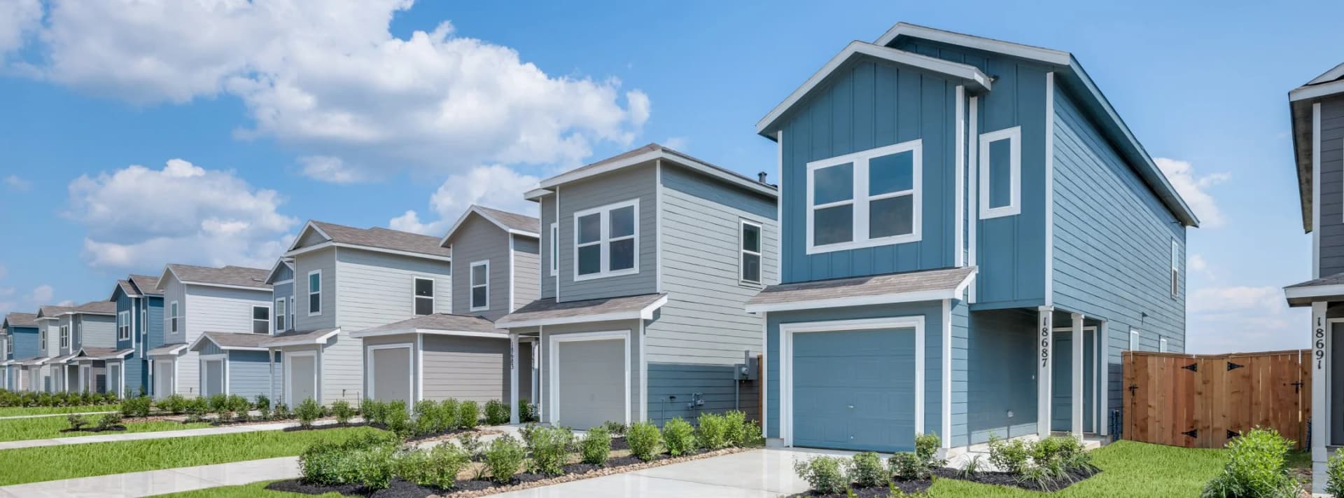 New construction homes in Huffman
