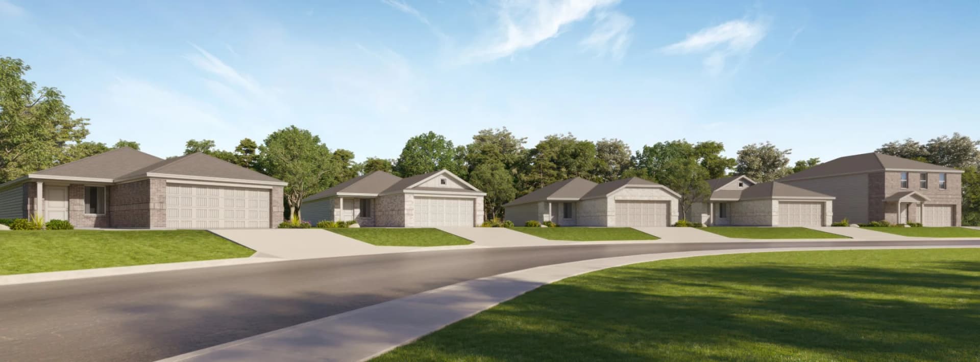 New construction homes in Crosby